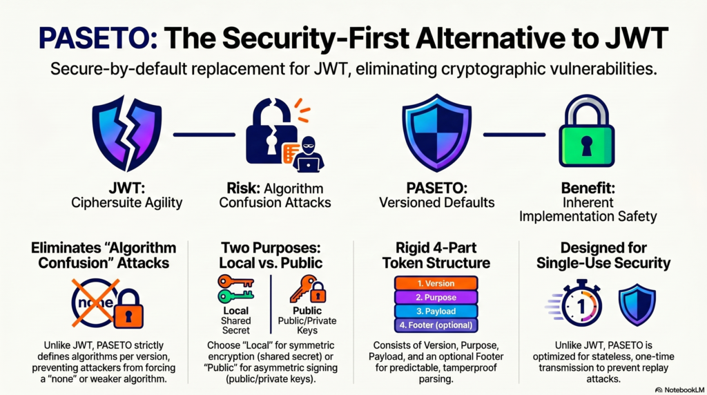paseto security first jwt alternative
