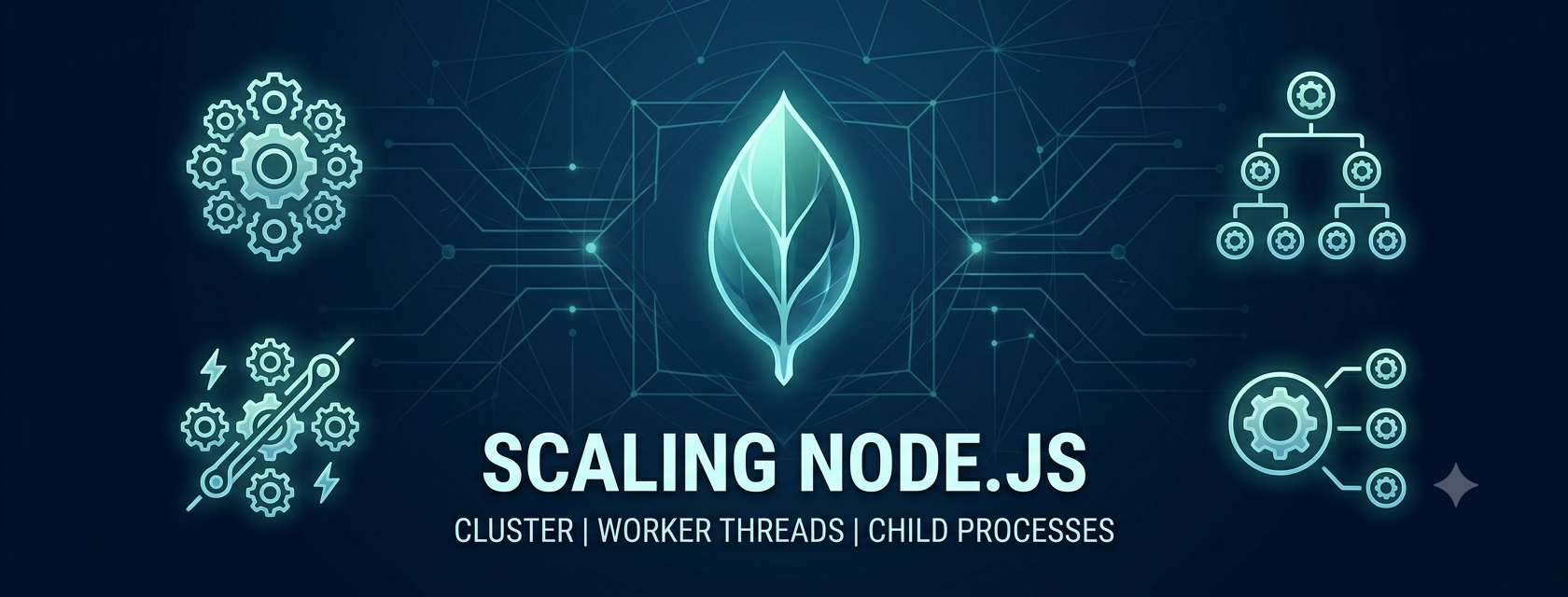 NodeJS: Cluster, Worker Threads, and Child Processes